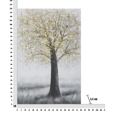 OBRAZ NA PŁÓTNIE TREE SIMPLE -A- 80X3,8X120 cm